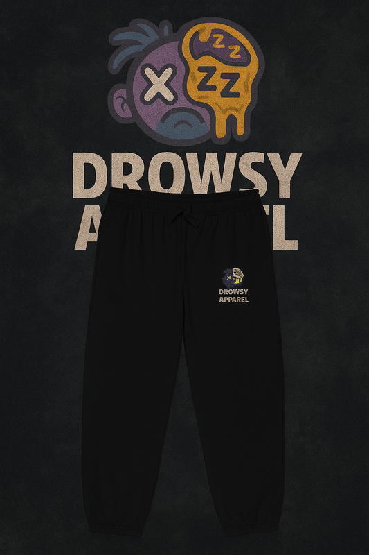 Drowsy "Alt Print" Embroidered Joggers